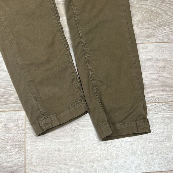 Daughters of the Liberation Anthropologie Brown Skinny Trouser Pants Size 2 - Picture 4 of 12